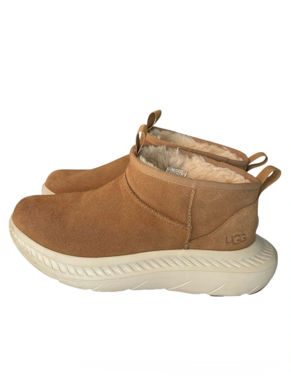 UGG CA805 V2 Ultra Mini Boots Men’s Size 10 Chestnut Suede 1130797